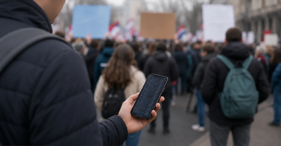 Pegasus Spyware Used Against Serbian Student Protest Movement