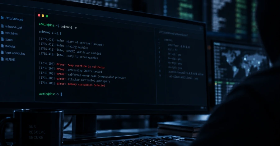 Critical Unbound DNS Flaw Enables RCE; Upgrade to 1.26.1 Now