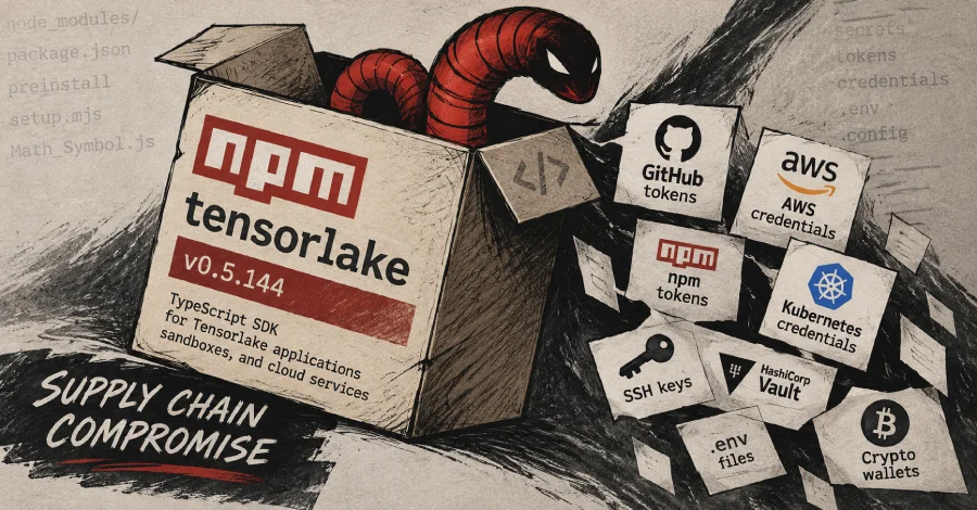 Tensorlake npm Package Hijacked to Spread Shai-Hulud Worm