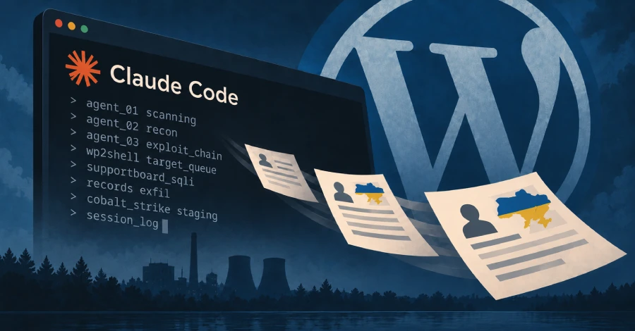 CyberXero Broker Used Claude Code to Hit WordPress, Ukraine