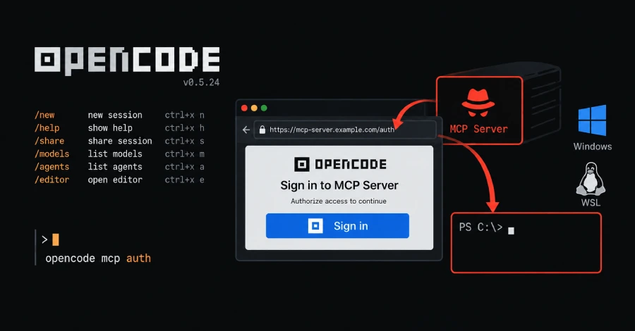 OpenCode Flaw Lets Malicious MCP Server Run Code on Windows