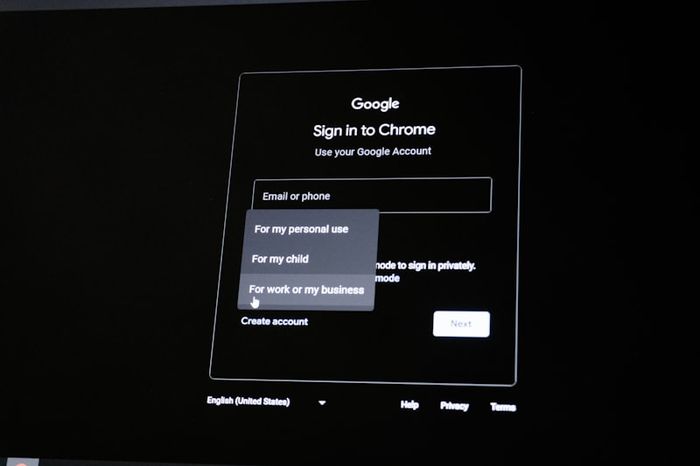 Content filtering settings being configured to block inappropriate material