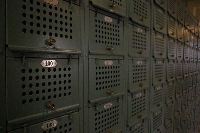 Files on a computer screen shown as encrypted and locked by malicious software