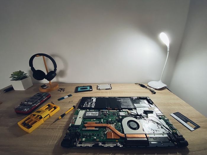 A team working on recovering data from a ransomware attack